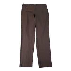 Set of 2 Eileen Fisher‎ Size Small Brown Flex Ponte Straight Leg Pants